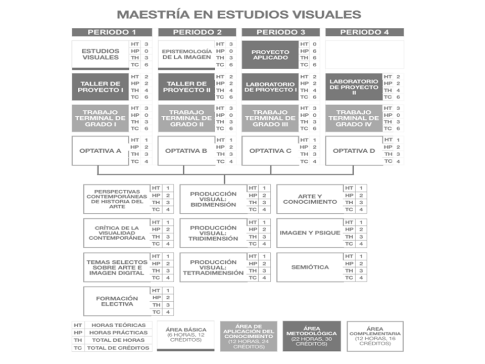 Mapa curricular MEV